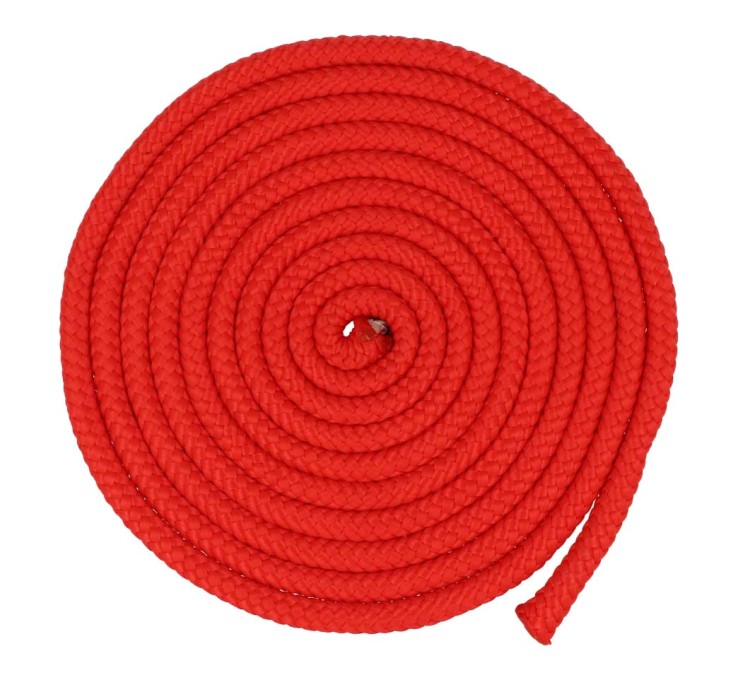 Lina Pleciona 5mm Polipropylenowa Rdzeń 25mb Czerwona