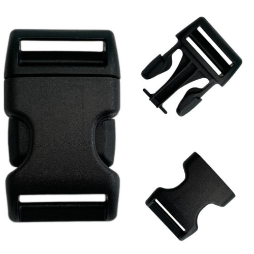 Klamra 20mm Zapięcie Zatrzask Duraflex Wygięta 5szt