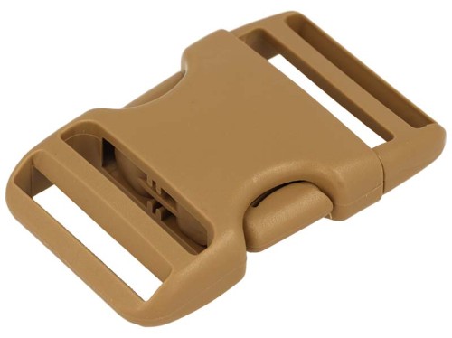 Klamra plastikowa 38mm ARMY TAN Duraflex