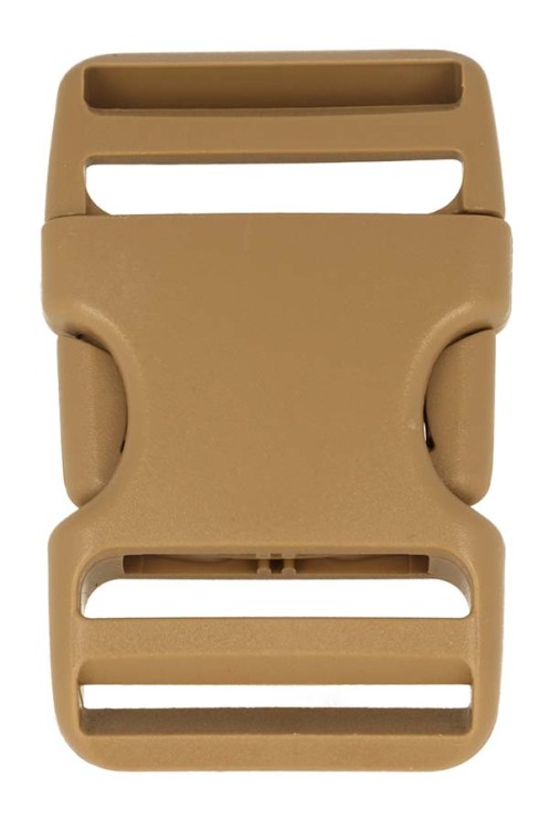 Klamra plastikowa 38mm ARMY TAN Duraflex