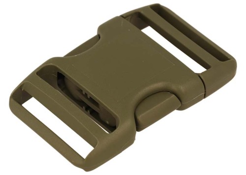 Klamra plastikowa 38mm ARMY GREEN Duraflex