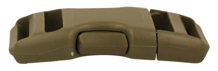Klamra plastikowa 38mm ARMY GREEN Duraflex
