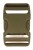 Klamra plastikowa 38mm ARMY GREEN Duraflex