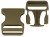 Klamra plastikowa 38mm ARMY GREEN Duraflex