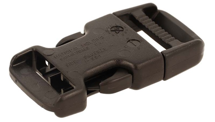 Klamra 25mm Zapięcie Zatrzask Duraflex Prosta 5szt
