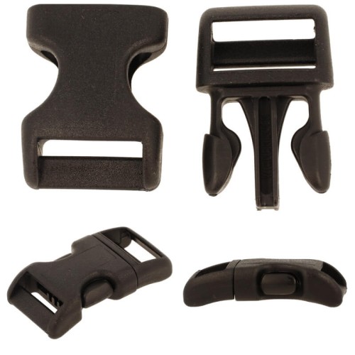 Klamra plastikowa 15mm Zapięcie Zatrzask Duraflex 5szt