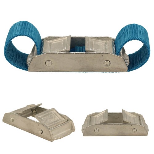 Klamra 25mm samozaciskowa do Pasów 250kg Podwójna