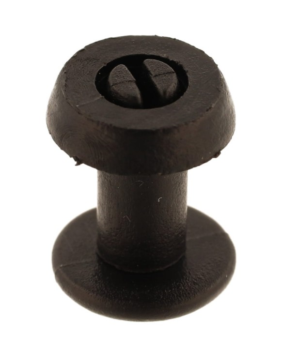 Nit plastikowy 10mm Czarny 10szt na Klik Ściskany