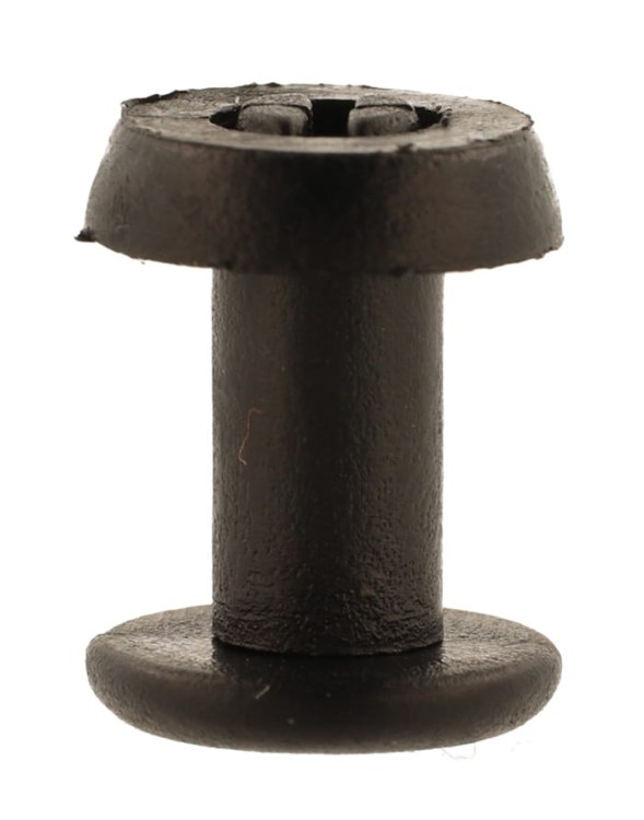 Nit plastikowy 10mm Czarny 10szt na Klik Ściskany