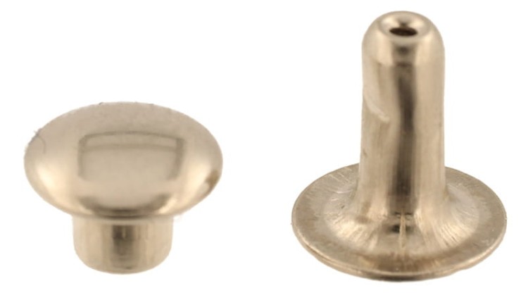 Nit kaletniczy N6 11,1x11,1mm Nity Kapsle 50szt