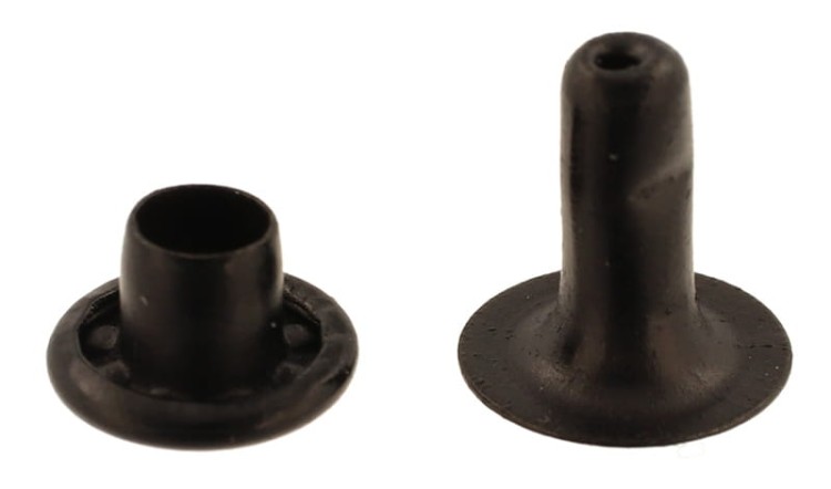 Nit kaletniczy N3 7x8mm Nity Kapsle 50szt CZARNY