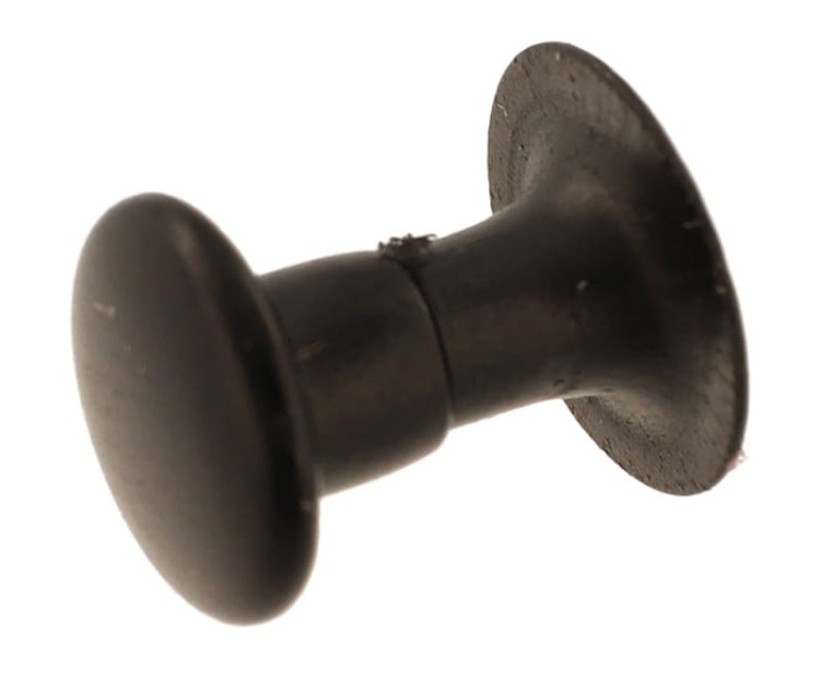 Nit kaletniczy N6 11,1x11,1mm Nity Kapsle 50szt CZARNY