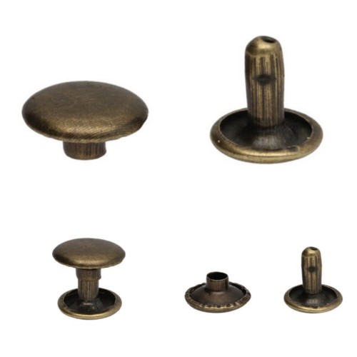 Nity 10x9mm LUX kaletnicze zbijaki 100szt - St.Złoto