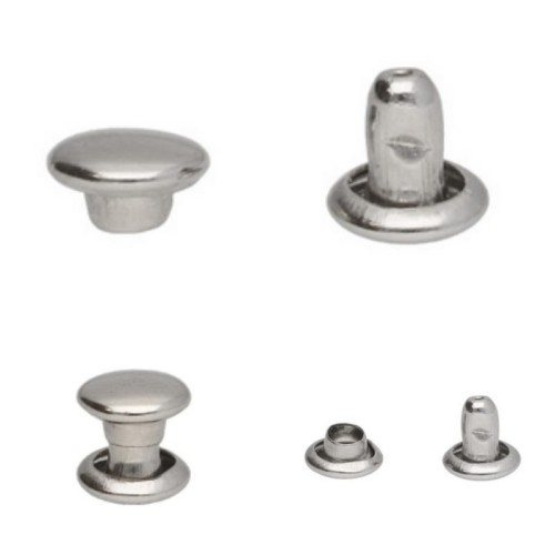 Nit kaletniczy 5x5mm Lux Nikiel 1000szt