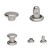 Nit kaletniczy 5x5mm Lux Nikiel 1000szt