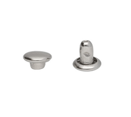 Nit kaletniczy 5x5mm Lux Nikiel 1000szt