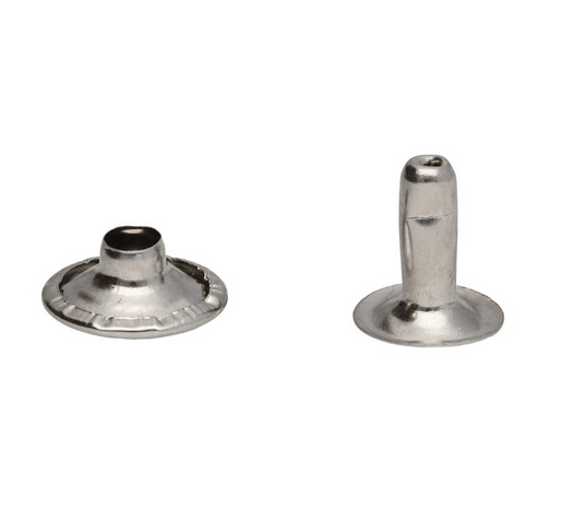 Nity kaletnicze 10x9mm Nierdzewne 50szt