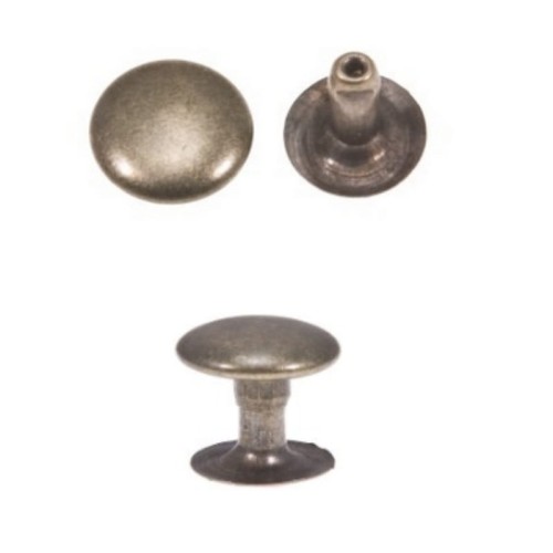 Nity 10x9mm kaletnicze St.Złoto 100szt