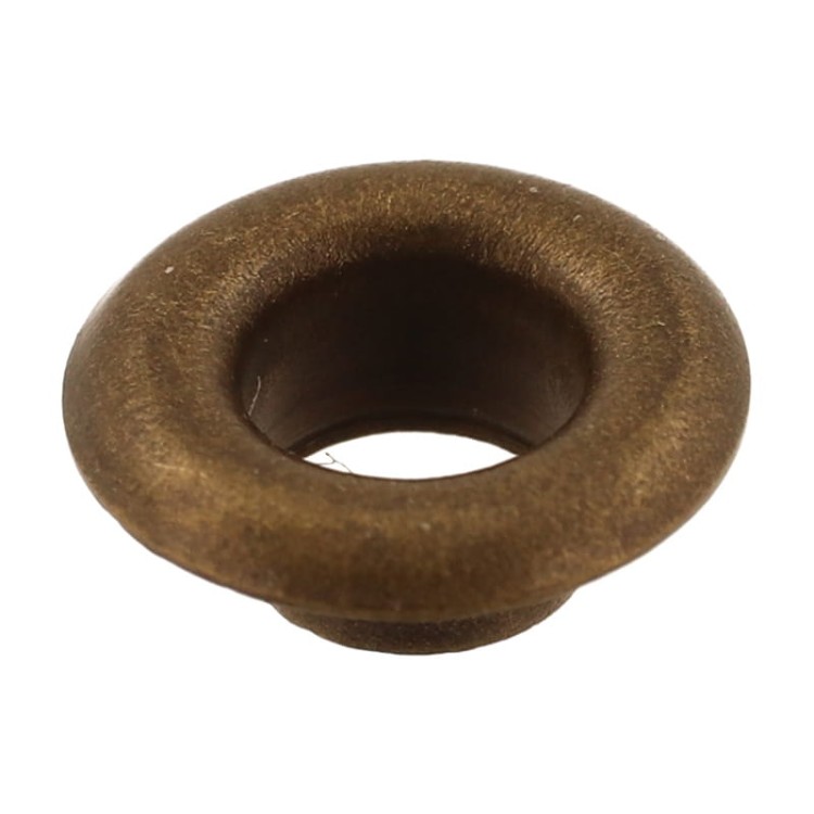 Oczka metalowe 5 mm krótkie – 100 szt + podkładki, kołnierz 9 mm