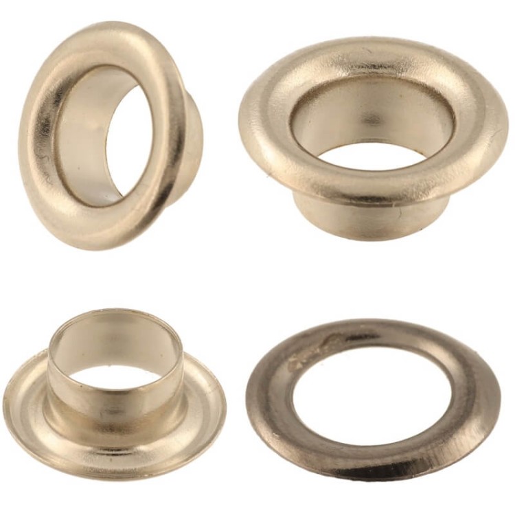 Oczka kaletnicze Krawieckie fi 8mm Polskie 100szt