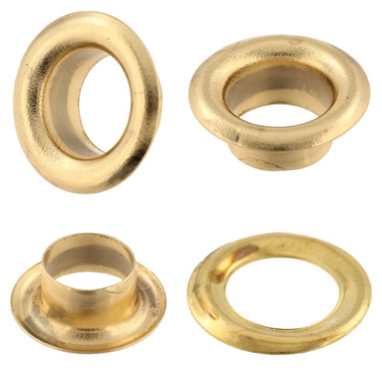 Oczka kaletnicze Krawieckie fi 8mm Polskie 100szt