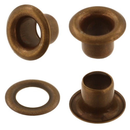 Oczka kaletnicze Krawieckie długie fi5mm 100szt