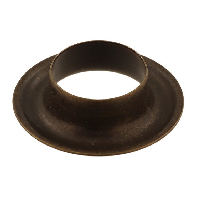 Oczka kaletnicze Krawieckie fi 16mm Stare złoto 10szt