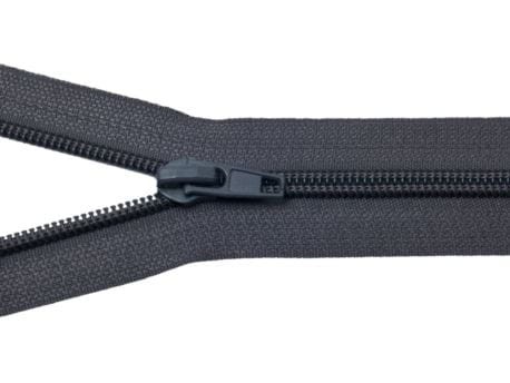 Zamek błyskawiczny #5 Rozdzielczy 85cm Grafit 5szt