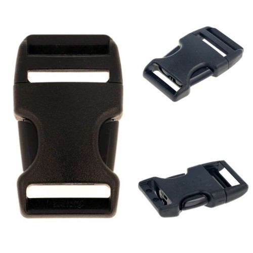 Klamra 25mm Stealth Side Squeeze Duraflex Zapięcie 5szt