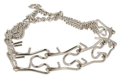 Półkolczatka Obroża Stalowa Mocna 50-60cm