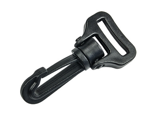Karabinek Obrotowy 25mm Plastik 10szt Smycze Breloki