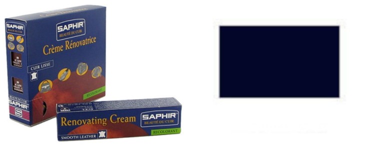 Krem do skóry SAPHIR Renovating Cream 25 ml – renowacja rys, przetarć i koloru
