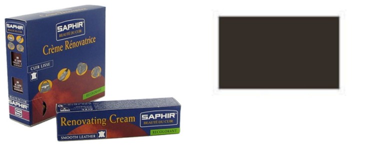 Krem do skóry SAPHIR Renovating Cream 25 ml – renowacja rys, przetarć i koloru