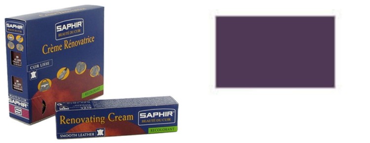 Krem do skóry SAPHIR Renovating Cream 25 ml – renowacja rys, przetarć i koloru