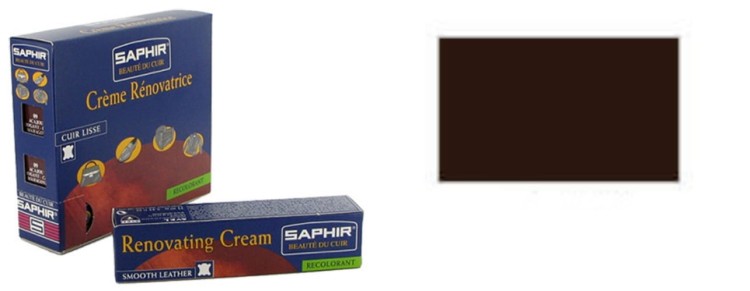 Krem do skóry SAPHIR Renovating Cream 25 ml – renowacja rys, przetarć i koloru