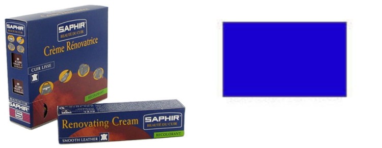 Krem do skóry SAPHIR Renovating Cream 25 ml – renowacja rys, przetarć i koloru