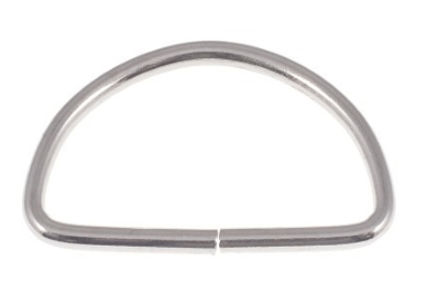 Półkole metalowe 40/25/3 mm rozginane 10szt