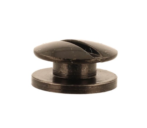 Nity skręcane Śruba Introligatorska 2 mm Czarne 10 szt