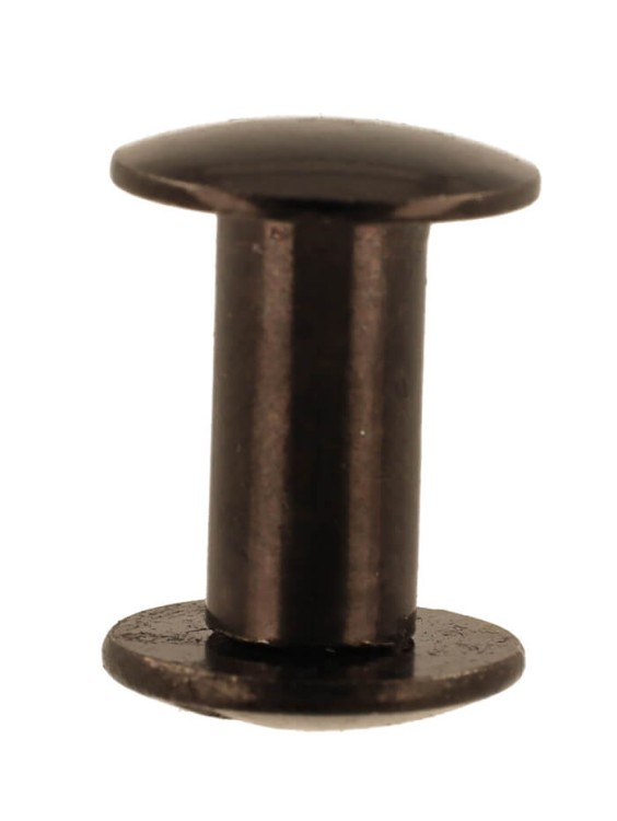 Nity skręcane Śruba Introligatorska 10 mm Czarne 10 szt