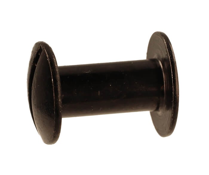 Nity skręcane Śruba Introligatorska 10 mm Czarne 10 szt