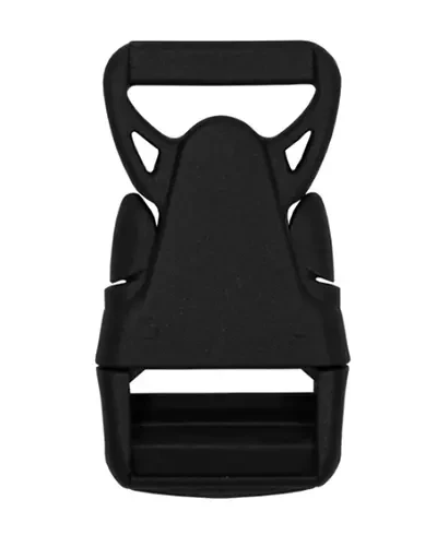 Klamra Plastikowa 25x62mm Zapięcie Zatrzask CZARNA 10szt