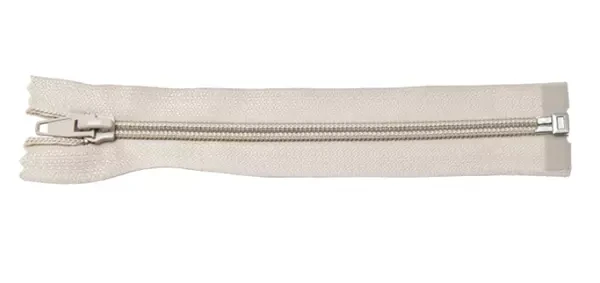 Zamek błyskawiczny #5 Rozdzielczy 45cm Beż 5szt