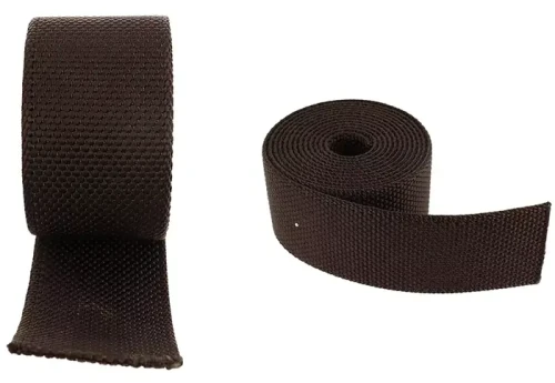 Taśma Poliamidowa 45mm Pas Wojskowy 2mb Czarny 2000kg