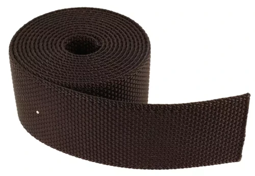 Taśma Poliamidowa 45mm Pas Wojskowy 2mb Czarny 2000kg