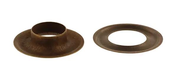 Oczka kaletnicze fi 12mm szeroki kołnierz 10szt