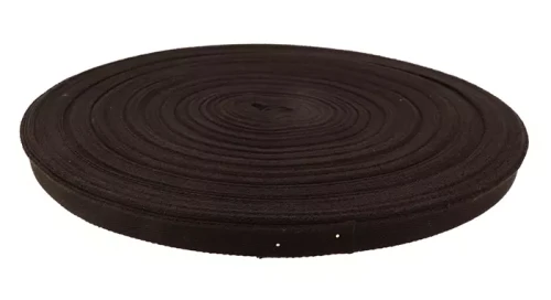 Taśma Lamówka Bawełniana 20mm Czarna 5mb