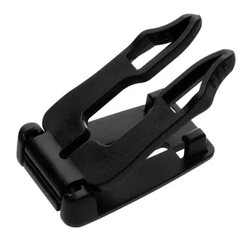 Klamra Plastikowa 25mm Składana Czarna 5szt Blokada Pasków
