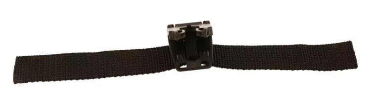 Klamra Plastikowa 25mm Składana Czarna 5szt Blokada Pasków