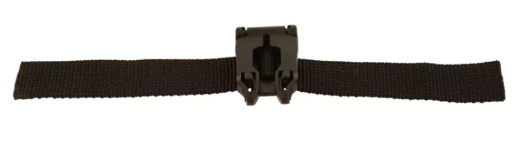 Klamra Plastikowa 25mm Składana Czarna 5szt Blokada Pasków
