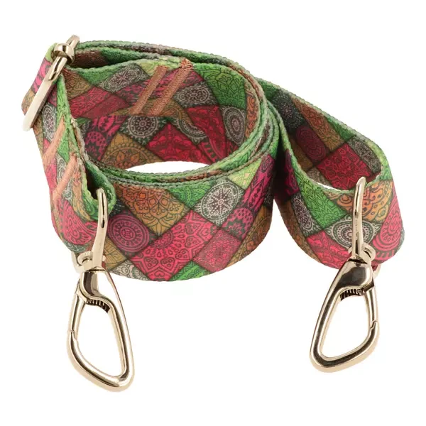 Pasek do torebki AZTEC 40mm ZEPNIJ srebrny